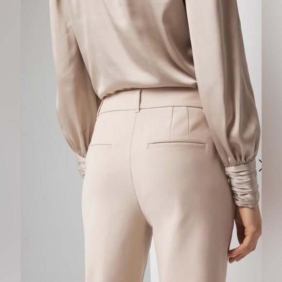 WHBM Slim Elle Pant in Biscotti - Picture 2 of 16